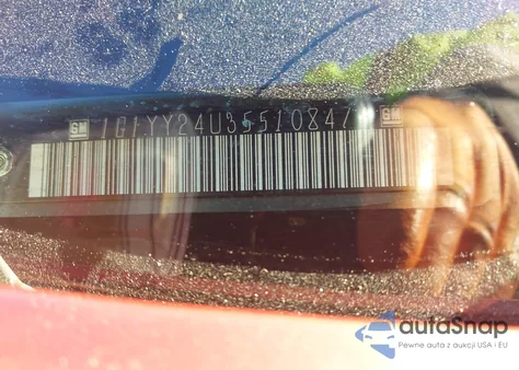 2005 Chevrolet Corvette из США, поврежденный, VIN 1G1YY24U355108474